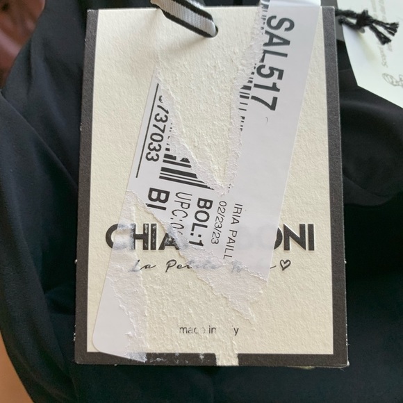 Chiara Boni Iria Black Sequin Gown Maxi Dress, NWT - Picture 8 of 10